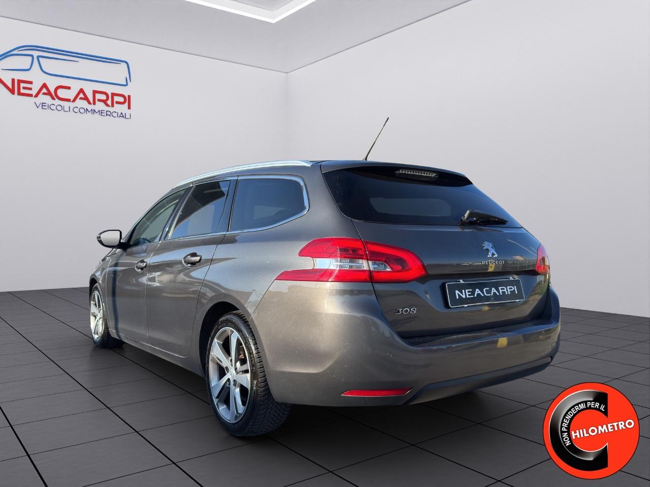 Peugeot 308 B.HDi 130 CV ALLURE -NAVI-XENO-SENSORI ANT/POST-E6D-CERCHI 17-VETRI PRIVACY-