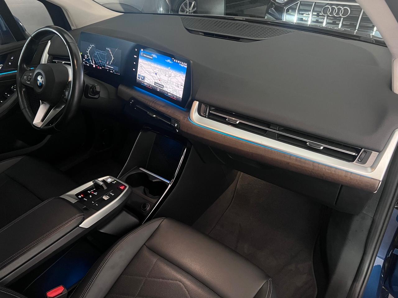 Bmw 218 d 150cv A.T. Active Tourer Luxury auto LED/PELLE/LUCI PERFETTA!!