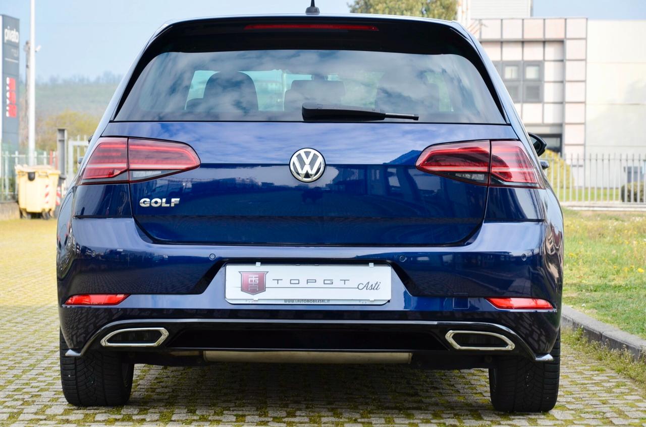 VOLKSWAGEN GOLF 1.5 TSI EVO R-LINE 150cv, UNICOPROPRIETARIO, UFF ITALIANA, SERVICE CON FATTURE, EURO 6D, FARI FULL LED, APPLE ANDROID, PERMUTE