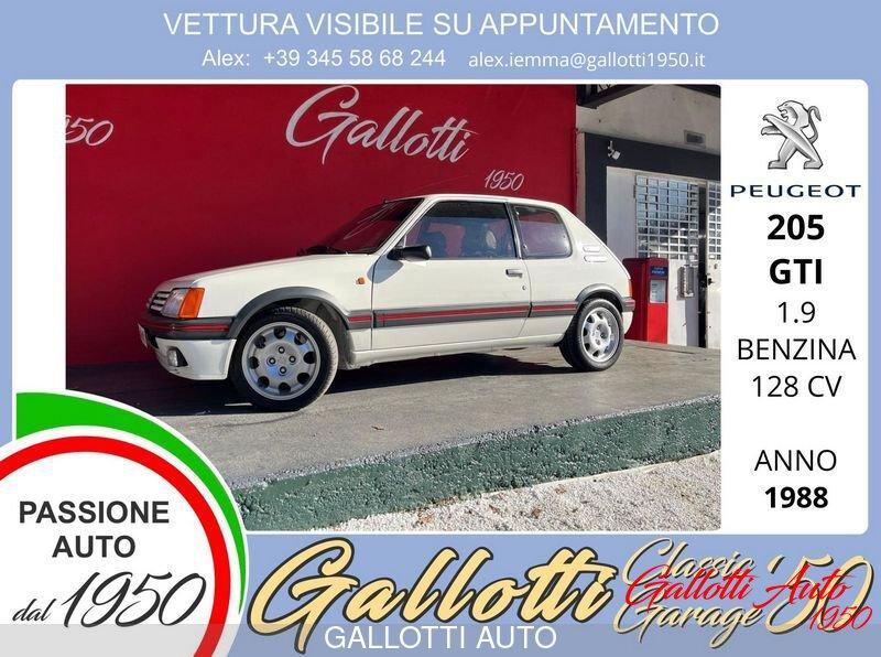 Peugeot 205 1.9 3 porte GTI - auto restaurata