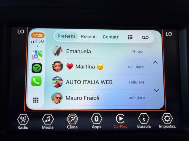 JEEP Renegade 1.5 MHEV 130CV LIMITED HYBRID PACK BLACK+NAVI+RCAM