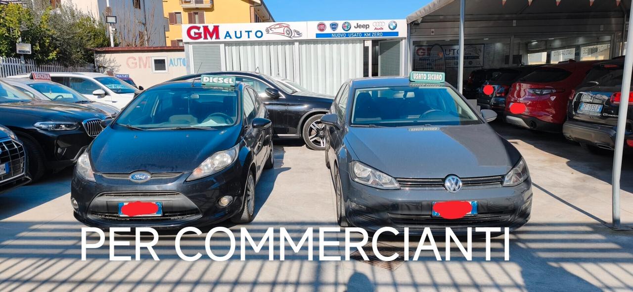 Golf 7 più Ford Fiesta per commercianti