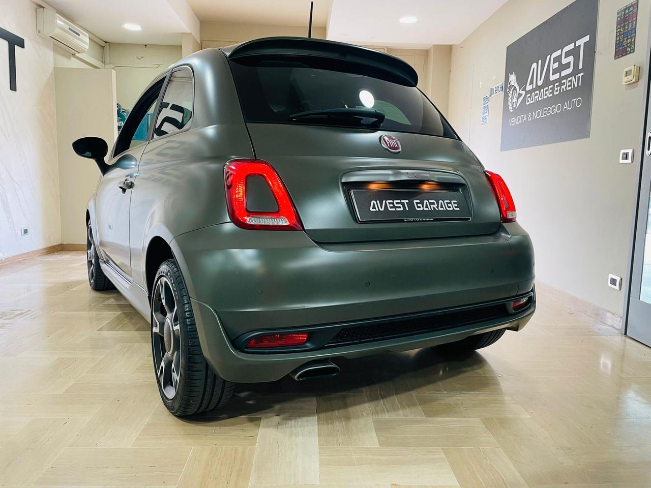 Fiat 500 S TwinAir Turbo 105 CV Riva Matt Olive Green