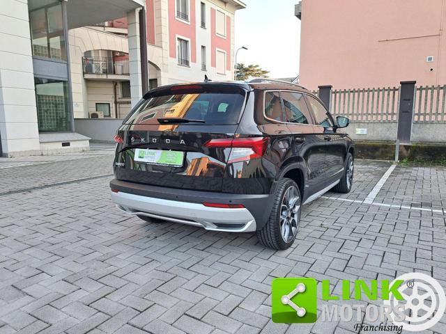 SKODA Karoq 1.5 TSI DSG Scout CERTIFICATA GARANZIA UFFICIALE