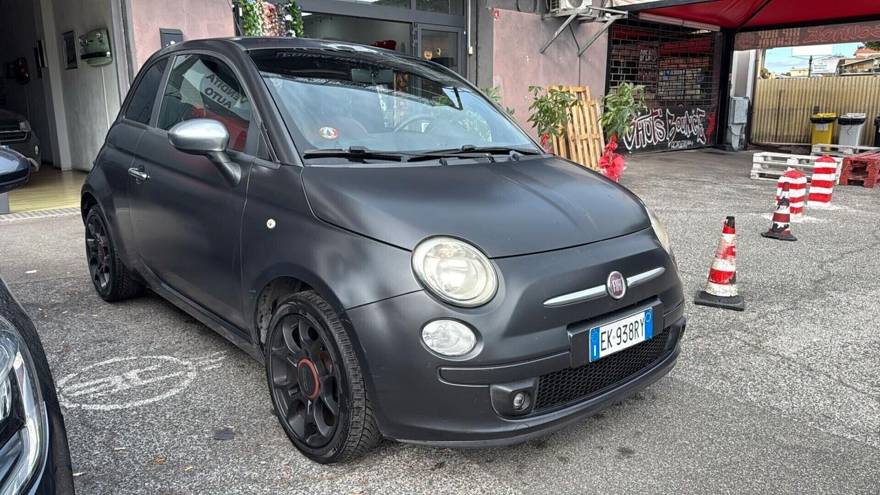 Fiat 500 1.2 Matt Black