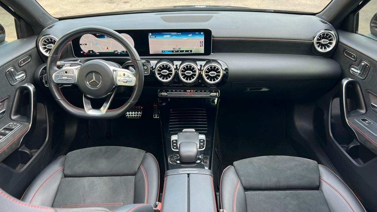 MERCEDES A 180d PREMIUM LUXURY 2019 TETTO APRIBILE