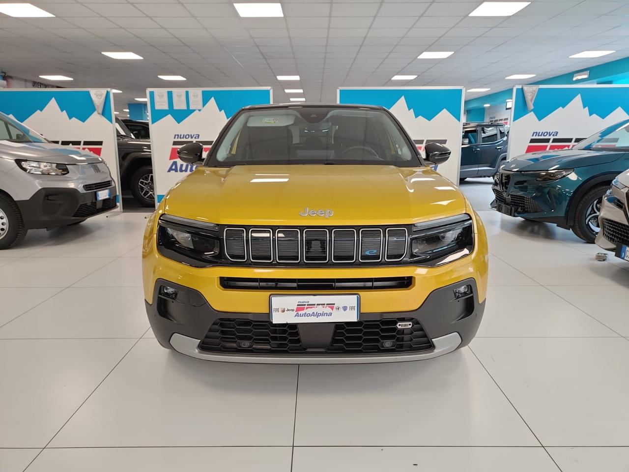 JEEP Avenger Summit 100% Elettrica