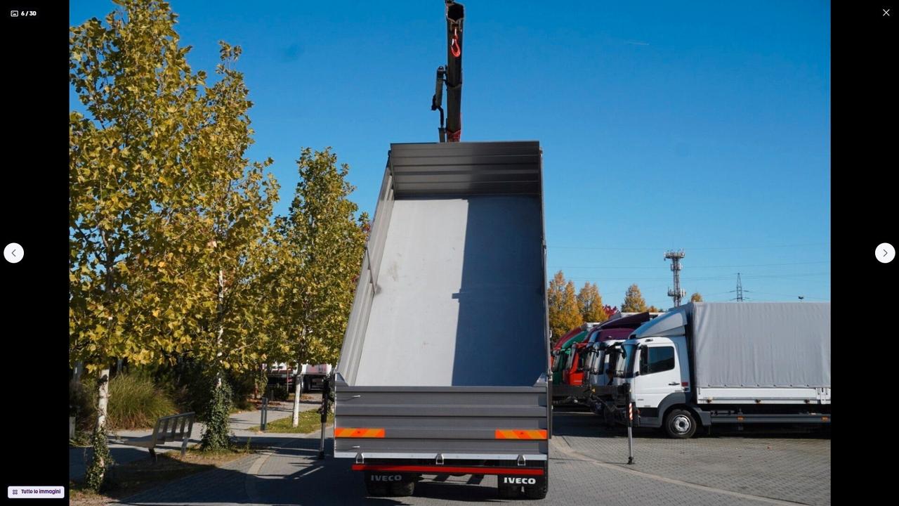 IVECO STRALIS 310 E6 RIBALTABILE TRILATERALE