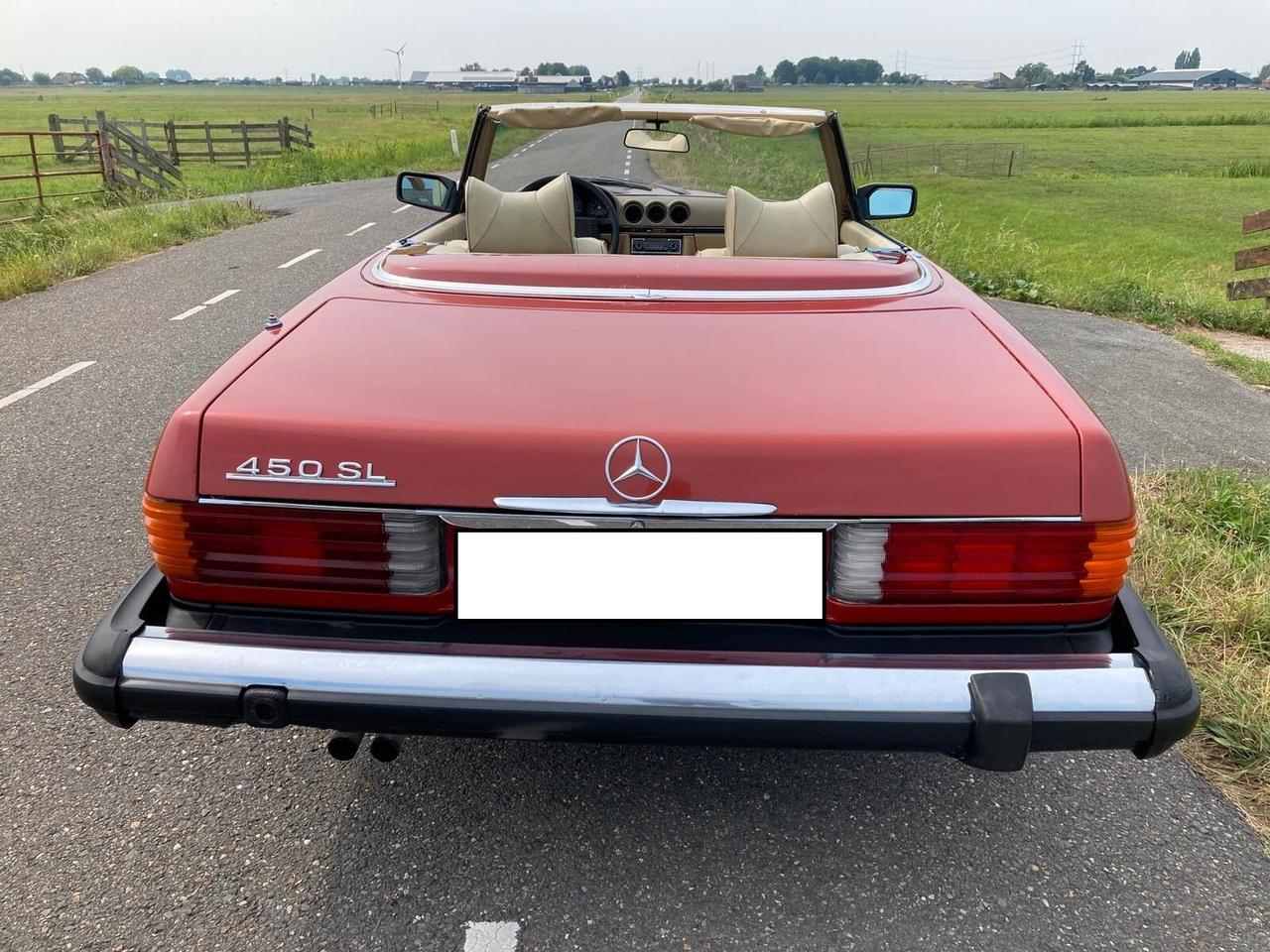 Mercedes-benz SL 450 Roadster anno 1977 certificata ASI con C.R.S.