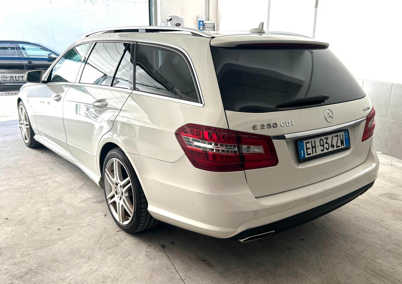 Mercedes Classe E Station Wagon E SW 250 cdi Avantgarde AMG 4matic TETTO