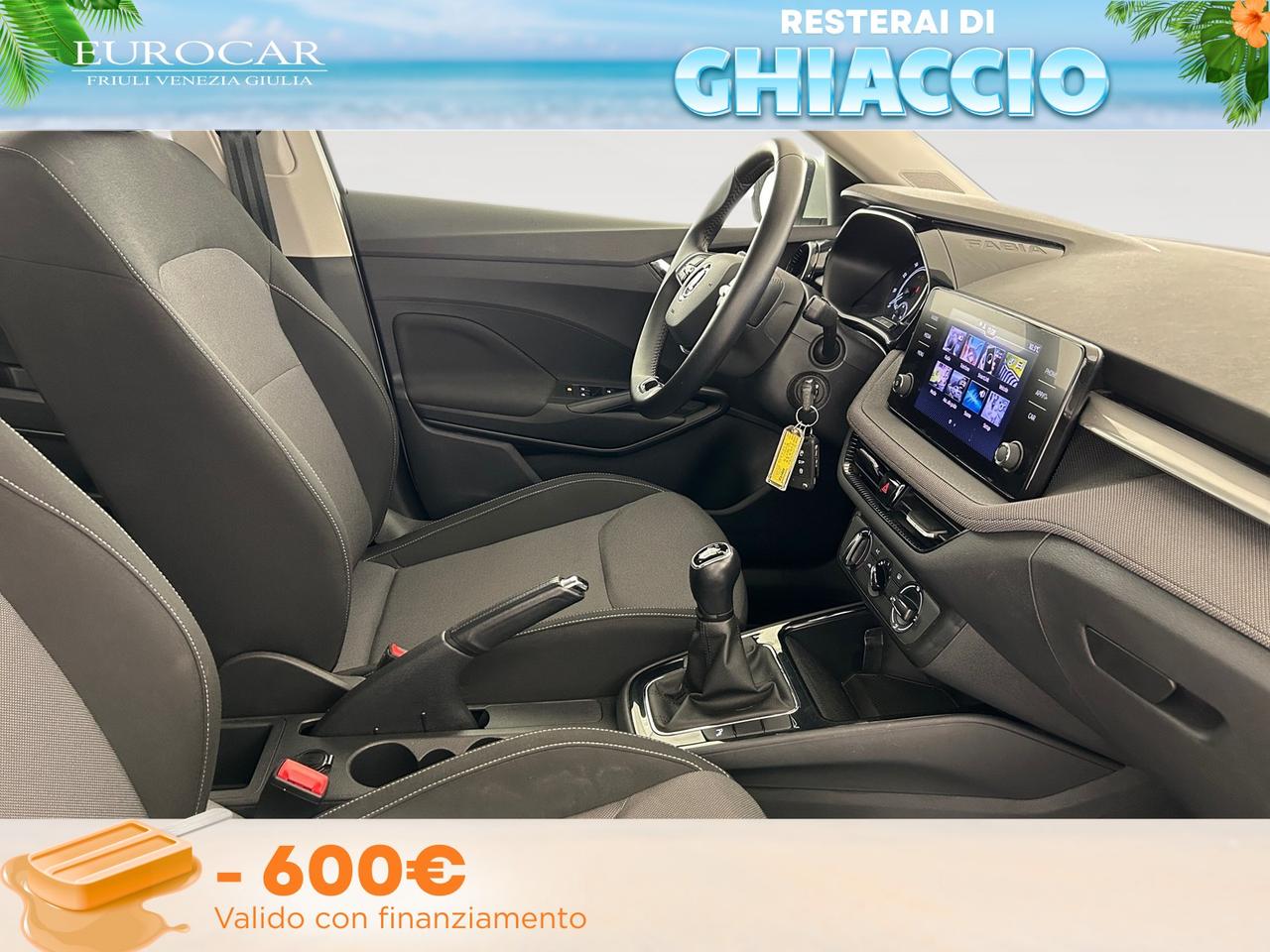 Skoda Fabia 1.0 mpi evo ambition 65cv