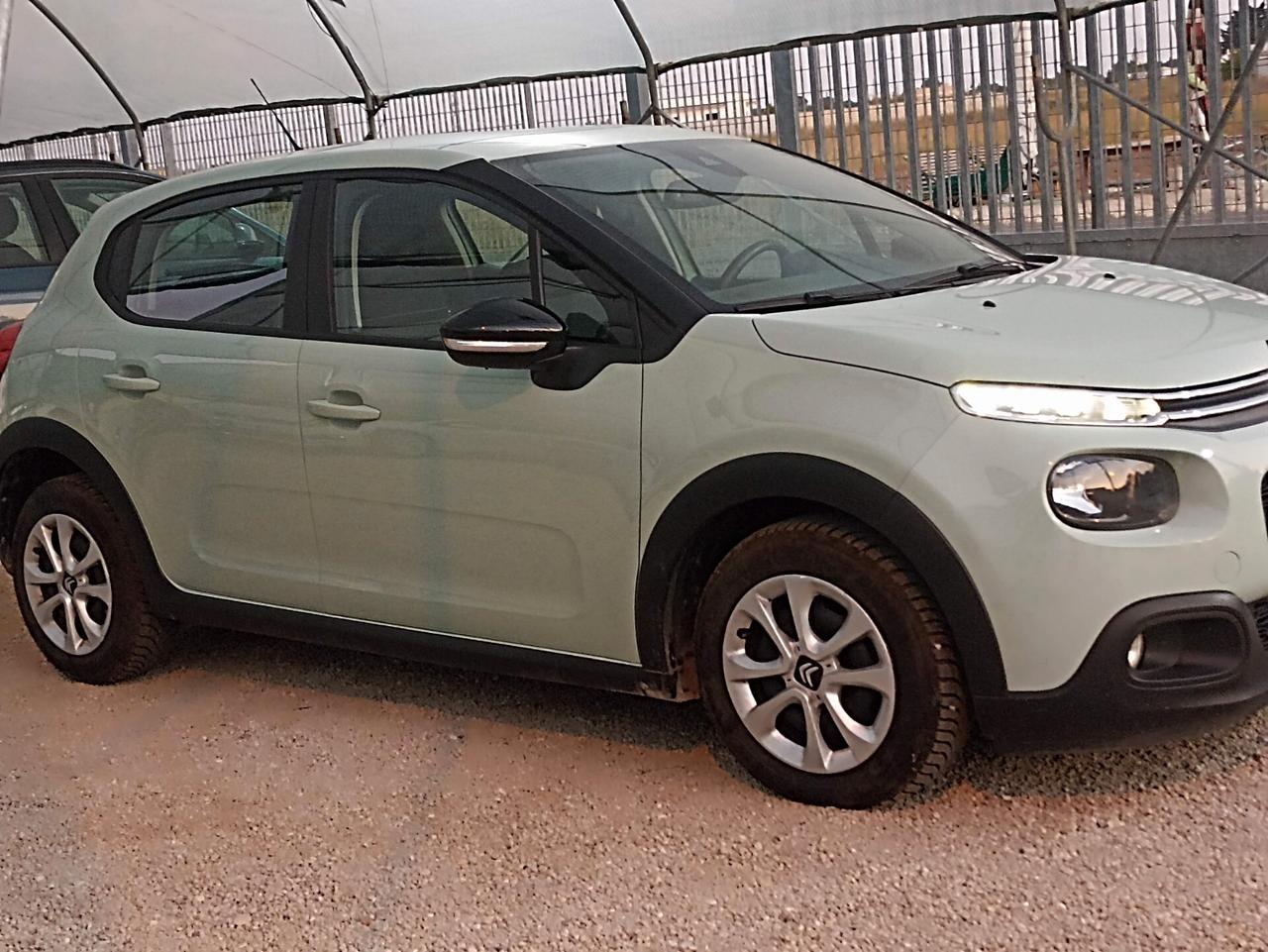 CITROEN C3 1.5 HDI 102cv 12/2019 1 PRO KM 75000 NAVI/LED