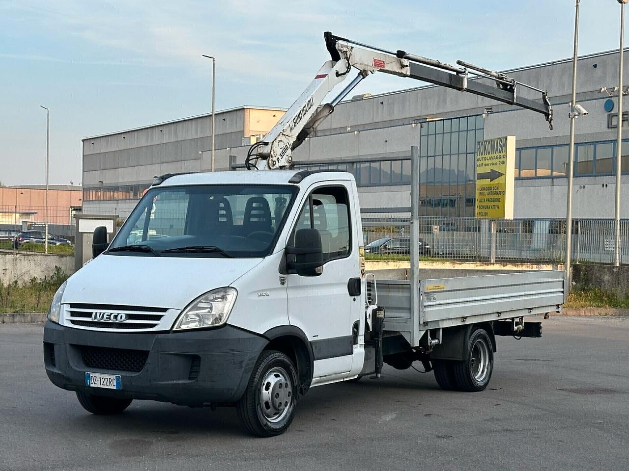 IVECO DAILY 35C12 CON GRU BONFIGLIOLI P35 SUPER PREZZO!