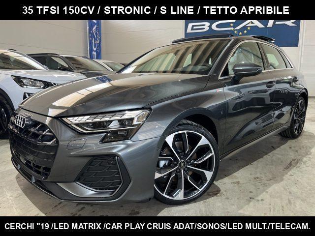 AUDI A3 SPB 35 TFSI Stronic S line "19 Sline/TETTO/MATRIX