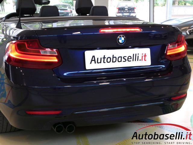 BMW 220 D CABRIO SPORT AUTOMATICA 190CV EURO 6B