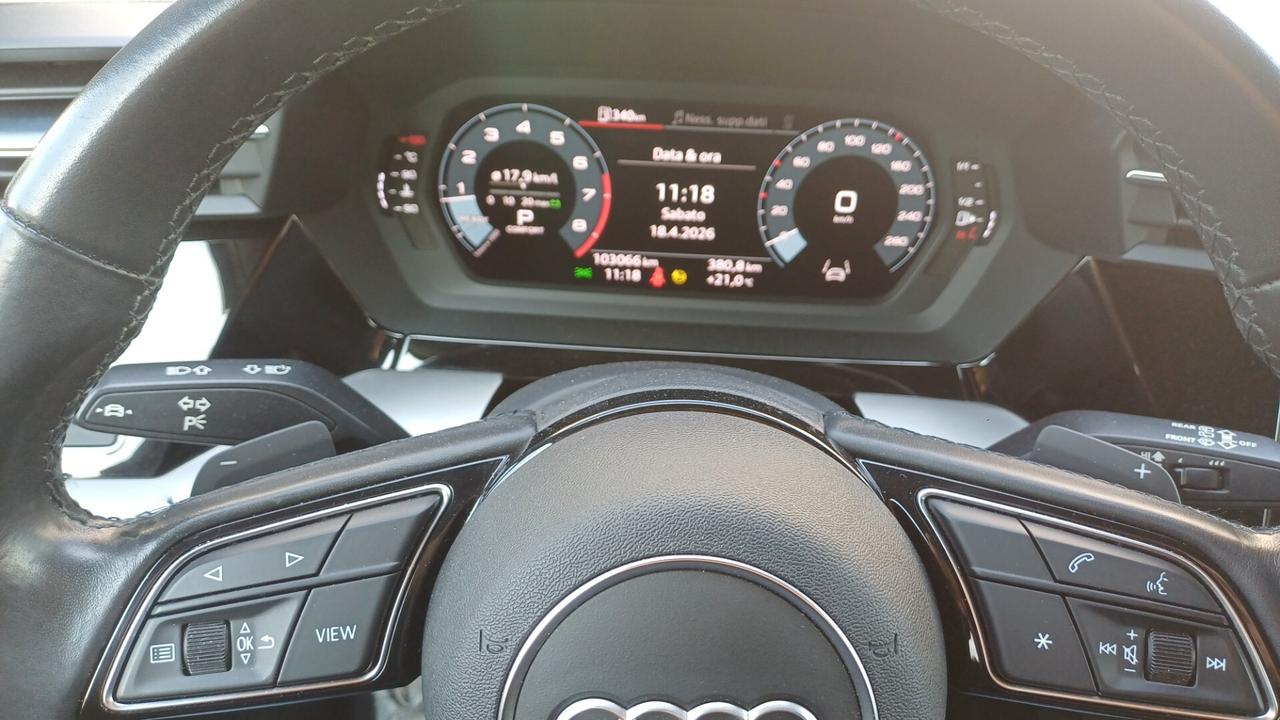 Audi A3 SPB 35 TFSI S tronic MHEV ibrida