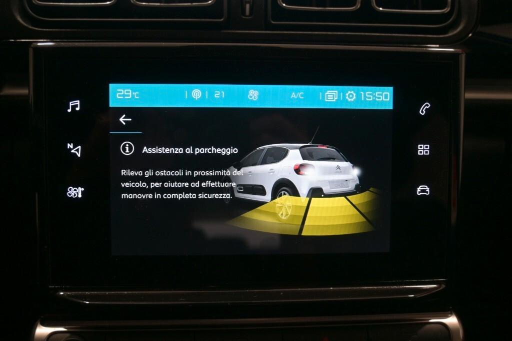 CITROEN C3 1.2 PURETECH 83CV SeS SHINE ( FARI LED - CRUISE - NAVI - MIRROR - SENSORI POST. - TETTO BICOLORE )