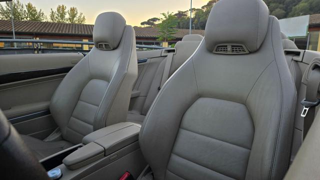 MERCEDES-BENZ E 200 CGI CABRIO BLUEEFFICIENCY TAGLIANDI MB GARANZIA