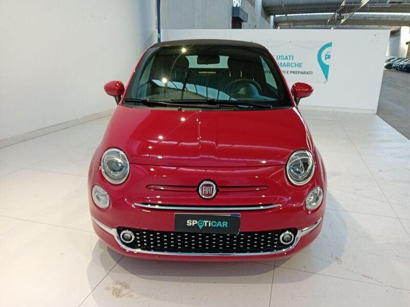 FIAT 500C 1.0 Hybrid Red