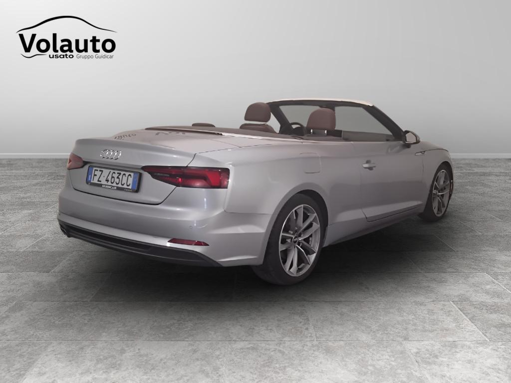 AUDI A5 II 2017 Cabriolet - A5 Cabrio 40 2.0 tdi Business Sport 190cv s-tronic