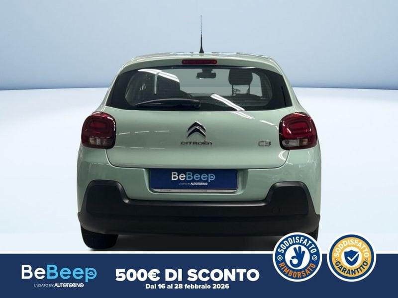 Citroën C3 1.2 PURETECH FEEL 68CV MY18