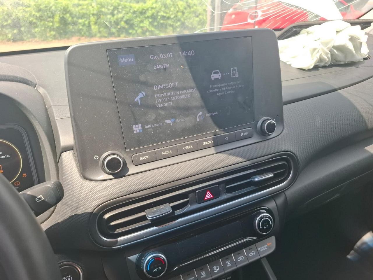 HYUNDAI KONA 2022 IBRIDA SINISTRATA