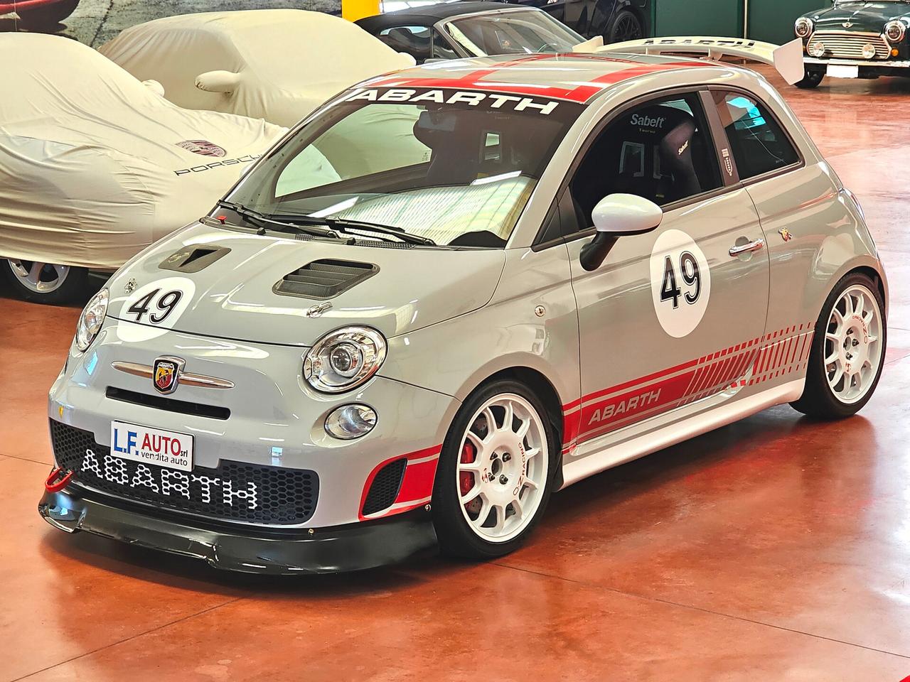 Abarth 500 assetto corsa targata