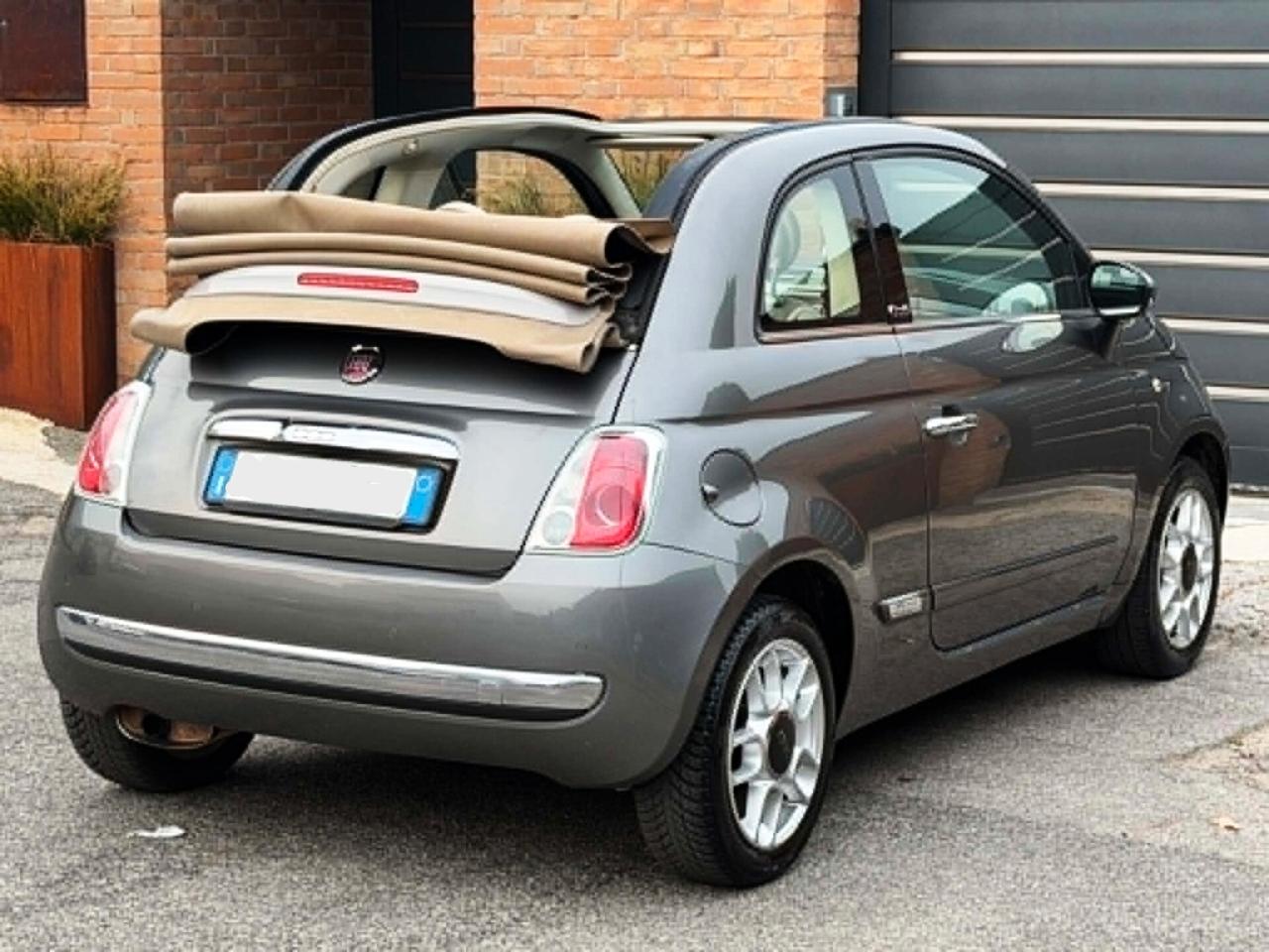 Fiat 500 1.3 MjT 75 CV-169.000KM-Cabrio-GARANZIA