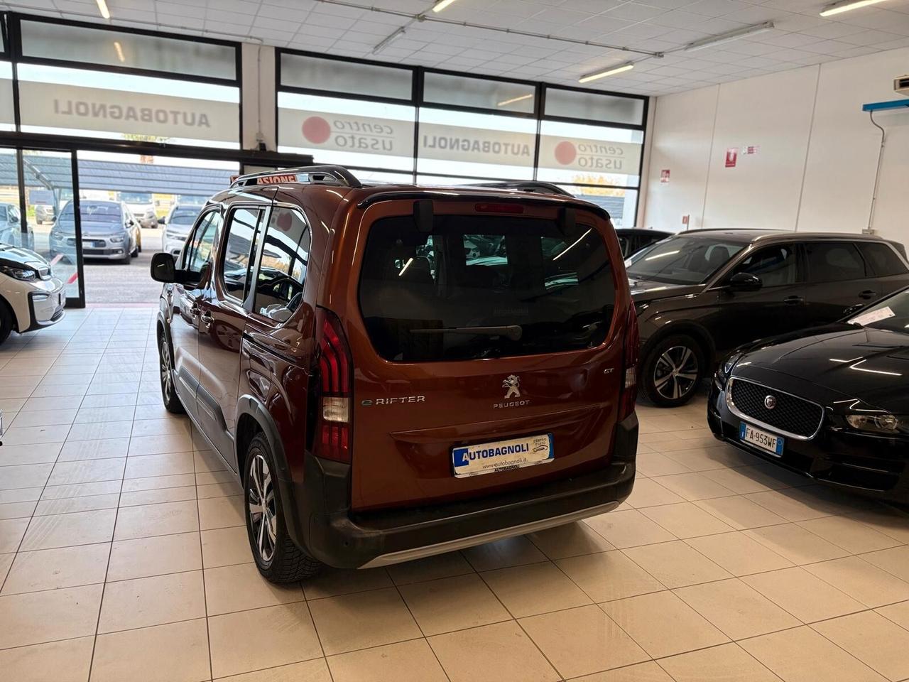 Peugeot Rifter GT motore elettrico 136 CV 50kWh SPOTICAR