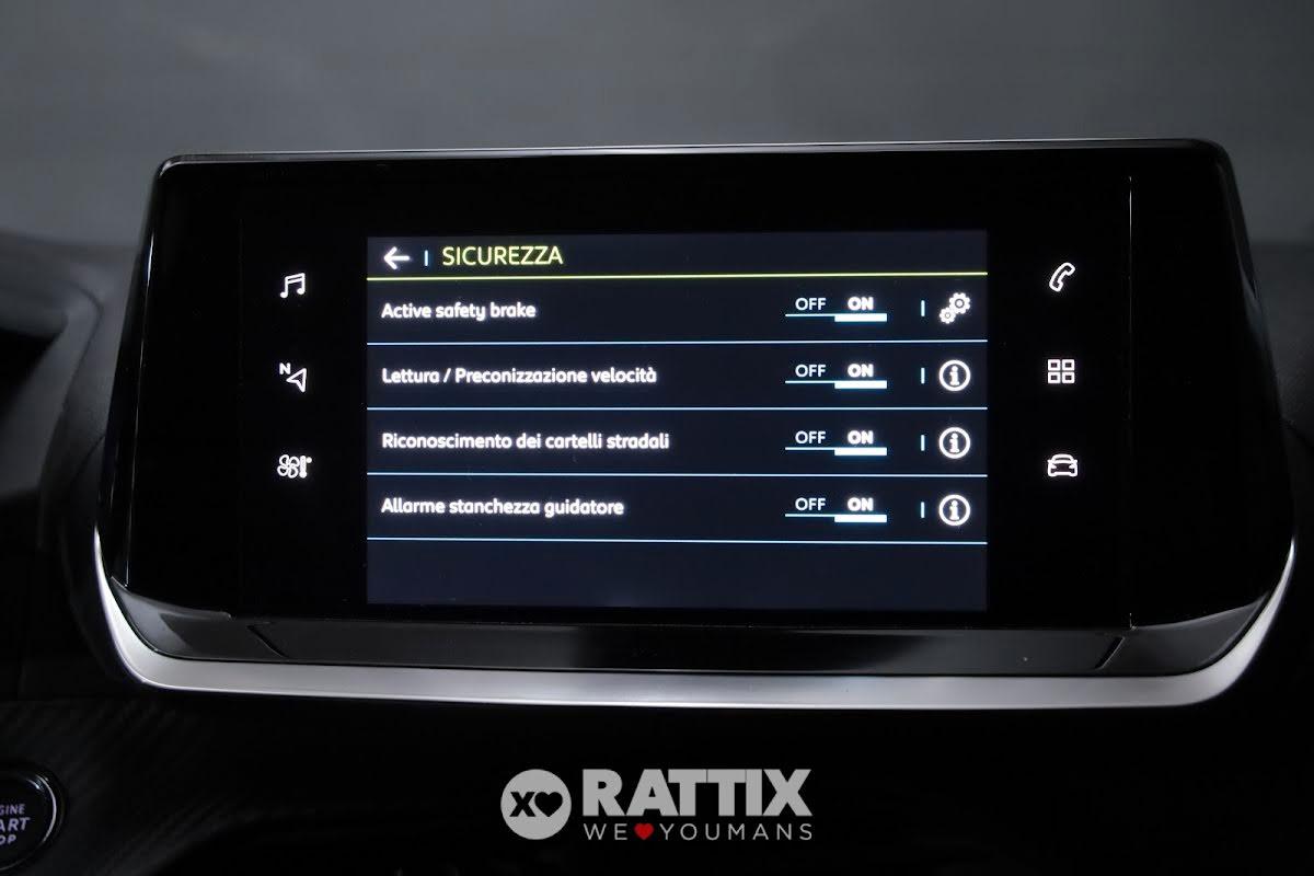 Peugeot e-208 motore elettrico 100kW Allure Pack