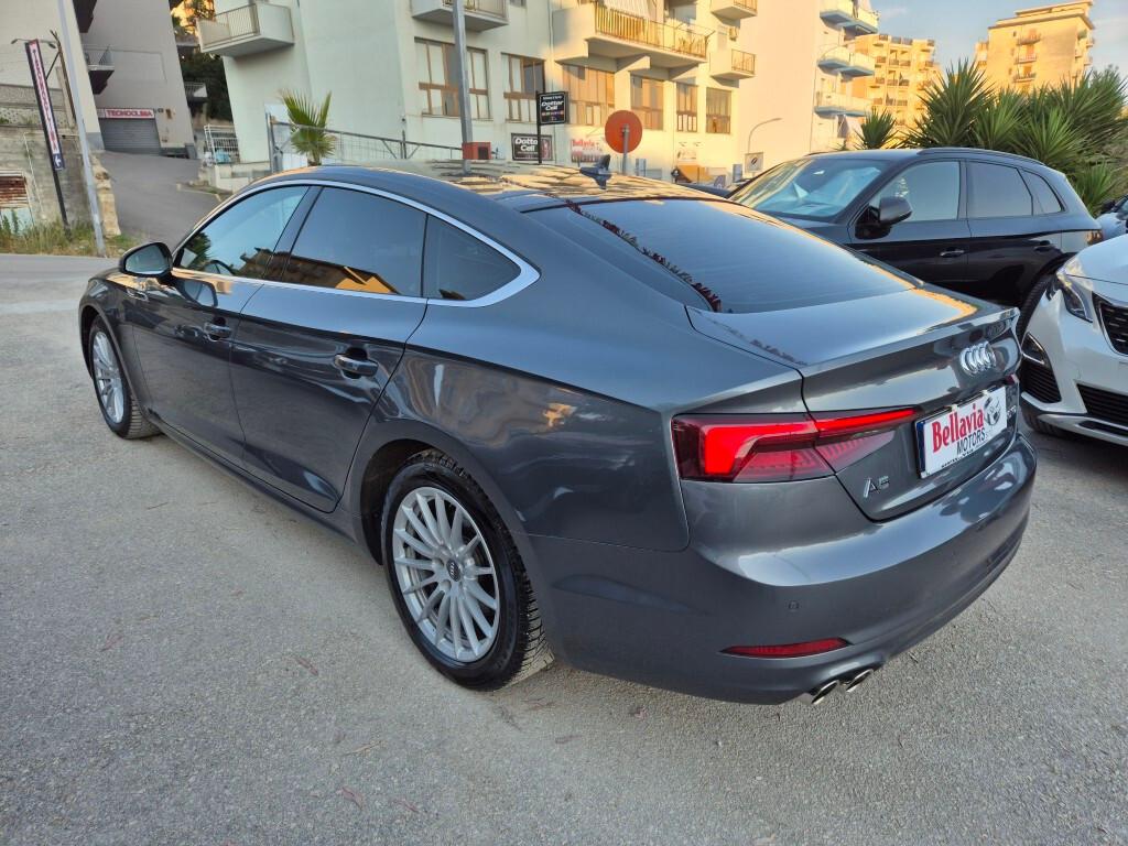 Audi A5 SPB 2.0 TDI 190CV LED NAVI UNIPROPRIETARIO