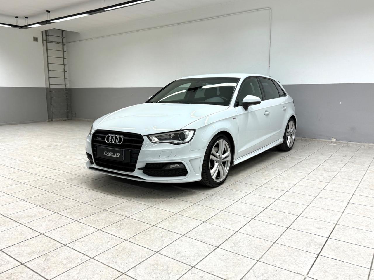 Audi A3 SPB 2.0 TDI 184 CV quattro S tronic S LINE INT EXT