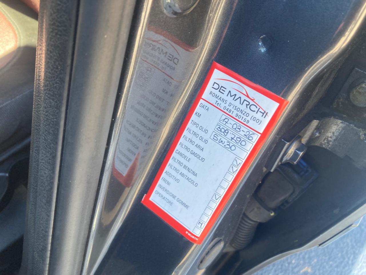 FIAT PUNTO EVO 5 PORTE 1.2 BENZINA/GPL