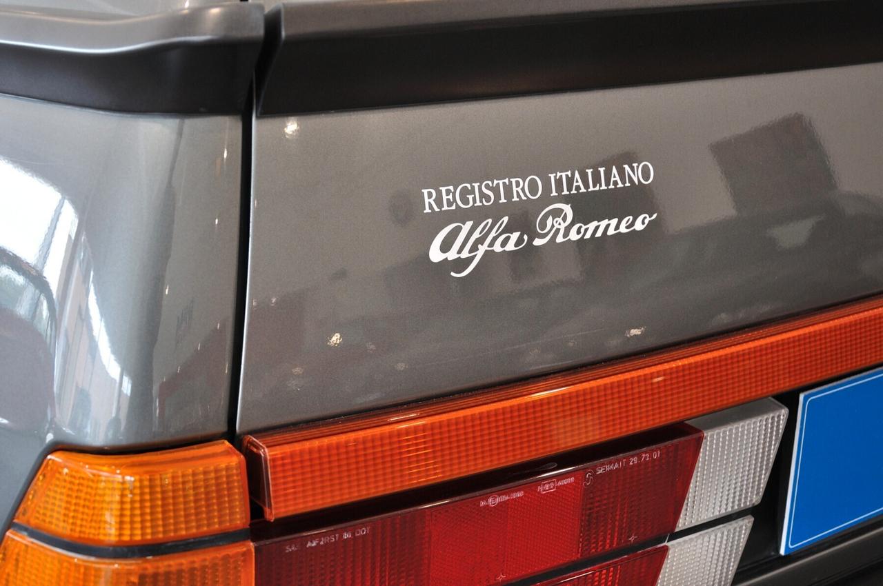 Alfa Romeo 75 2.0i Twin Spark CRS RIAR targa MI