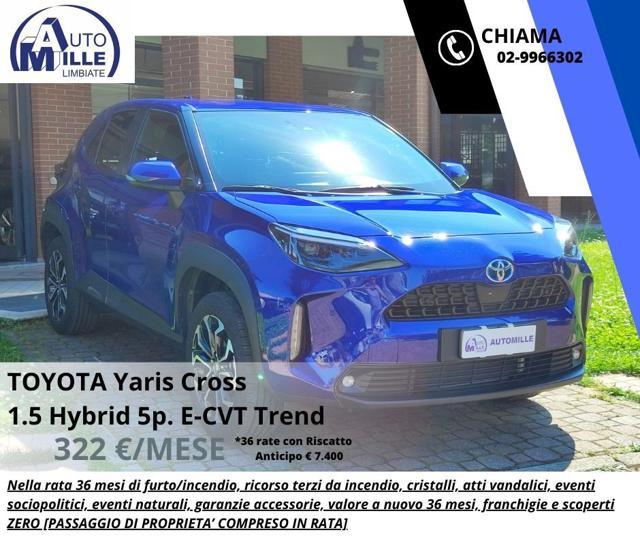 TOYOTA Yaris Cross 1.5 Hybrid 5p. E-CVT Trend