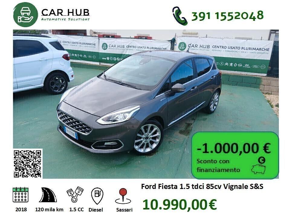 Ford Fiesta 1.5 TDCi 85cv S&S 5 porte Vignale