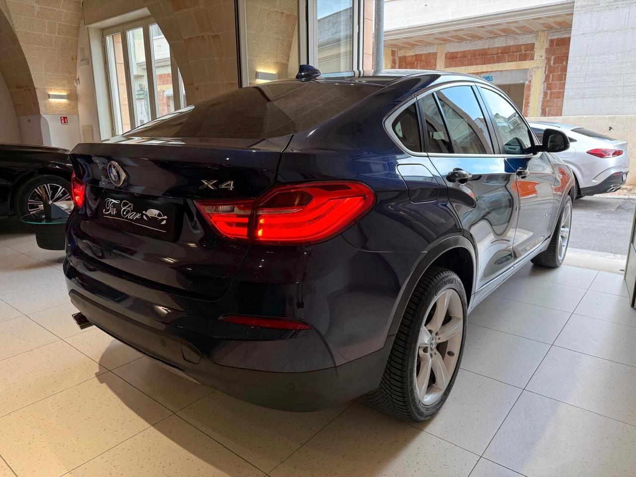 BMW X4 20D X-LINE X-DRIVE 2.0 190CV PELLE NAVI CAM ANNO 2017