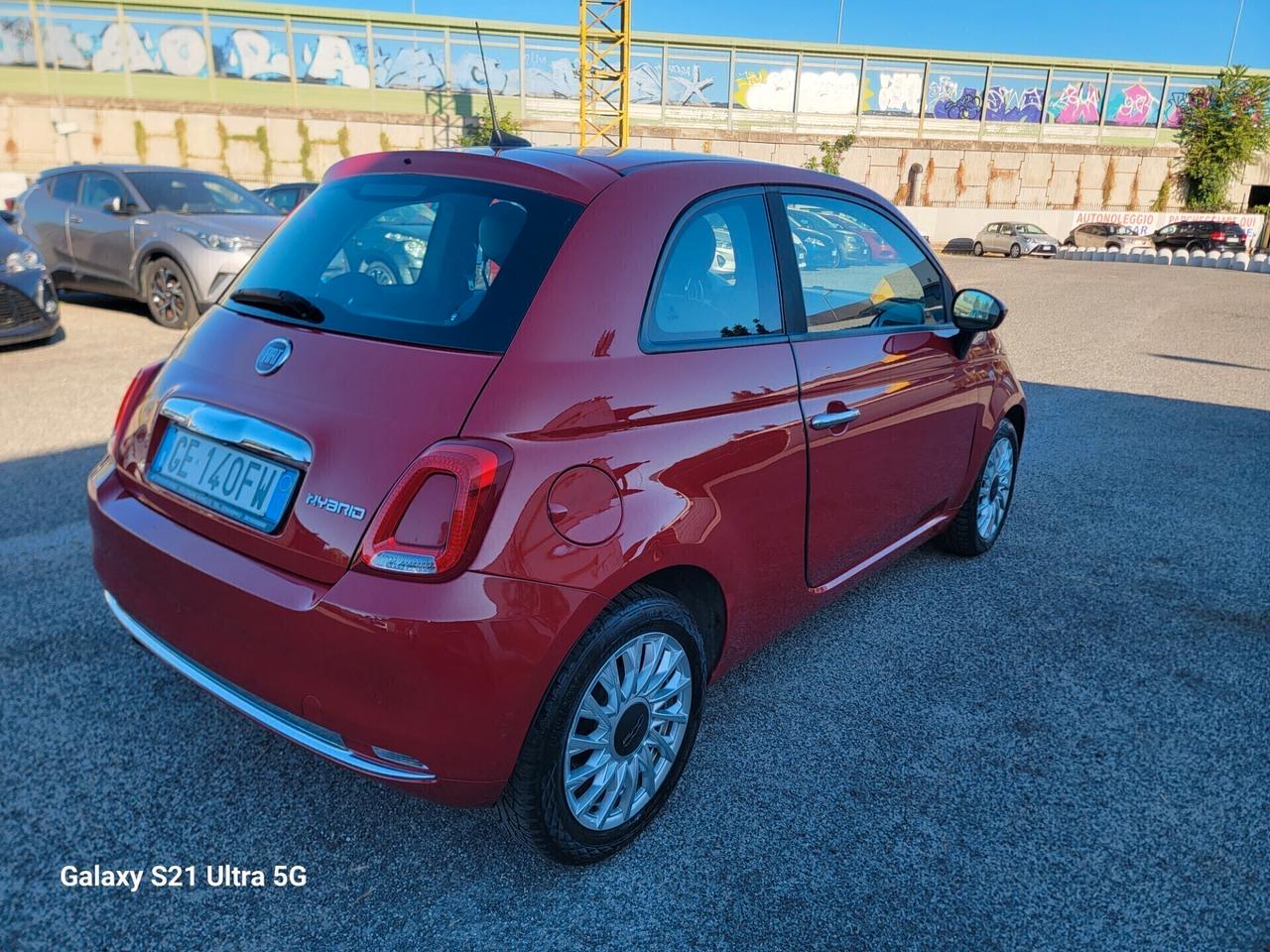 Fiat 500 1.0 Hybrid 2021 GARANZIA PERMUTE