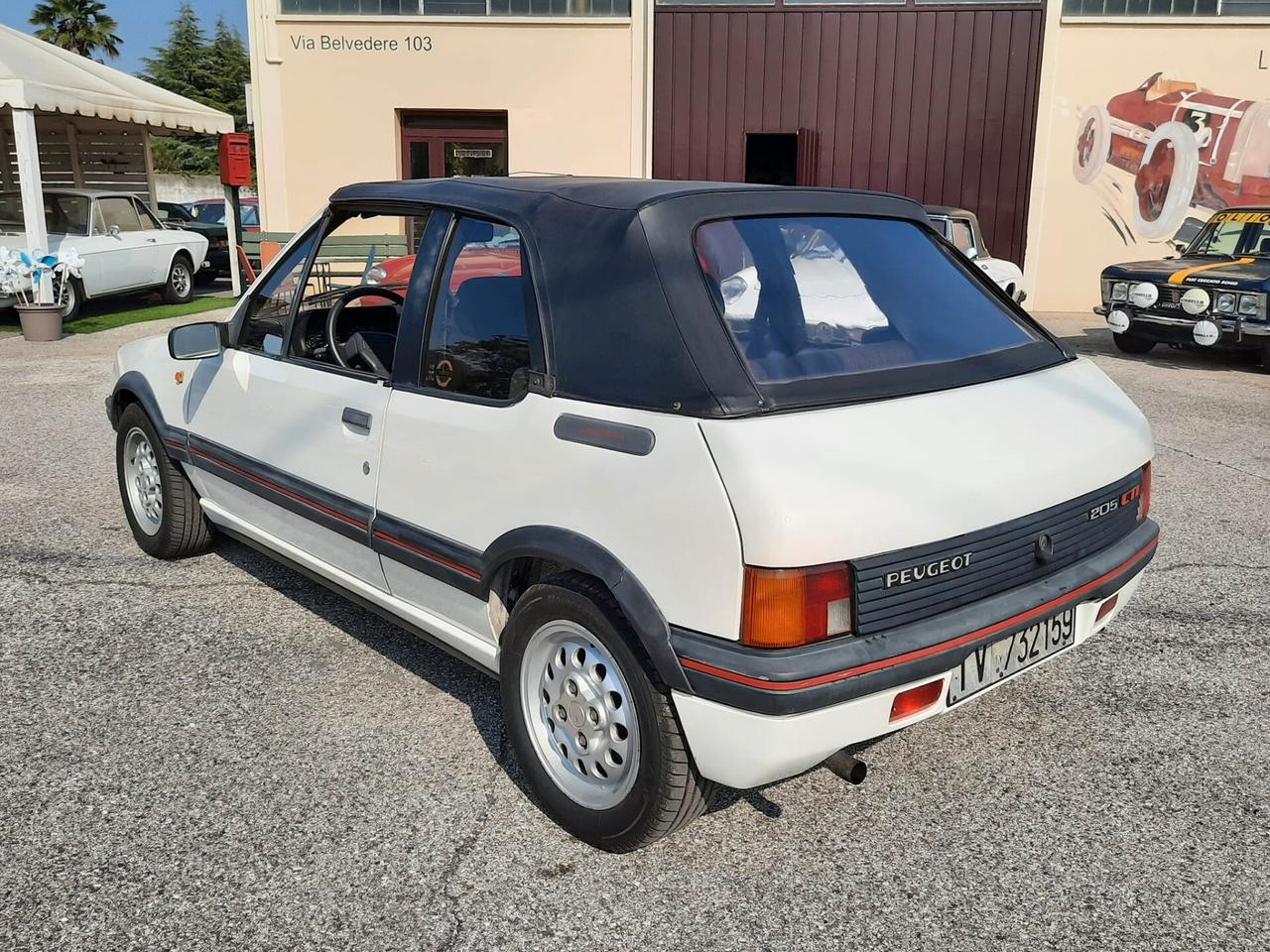 Peugeot 205 CTI 1600 Cabriolet del 1988