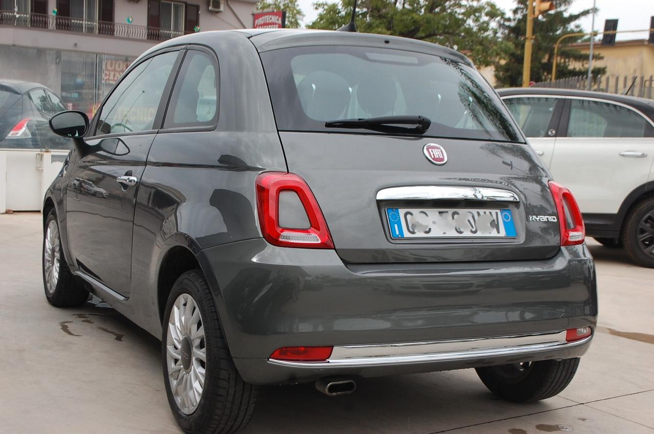 Fiat 500 1.0 hybrid Lounge 70CV Uff Italy Lega USB App