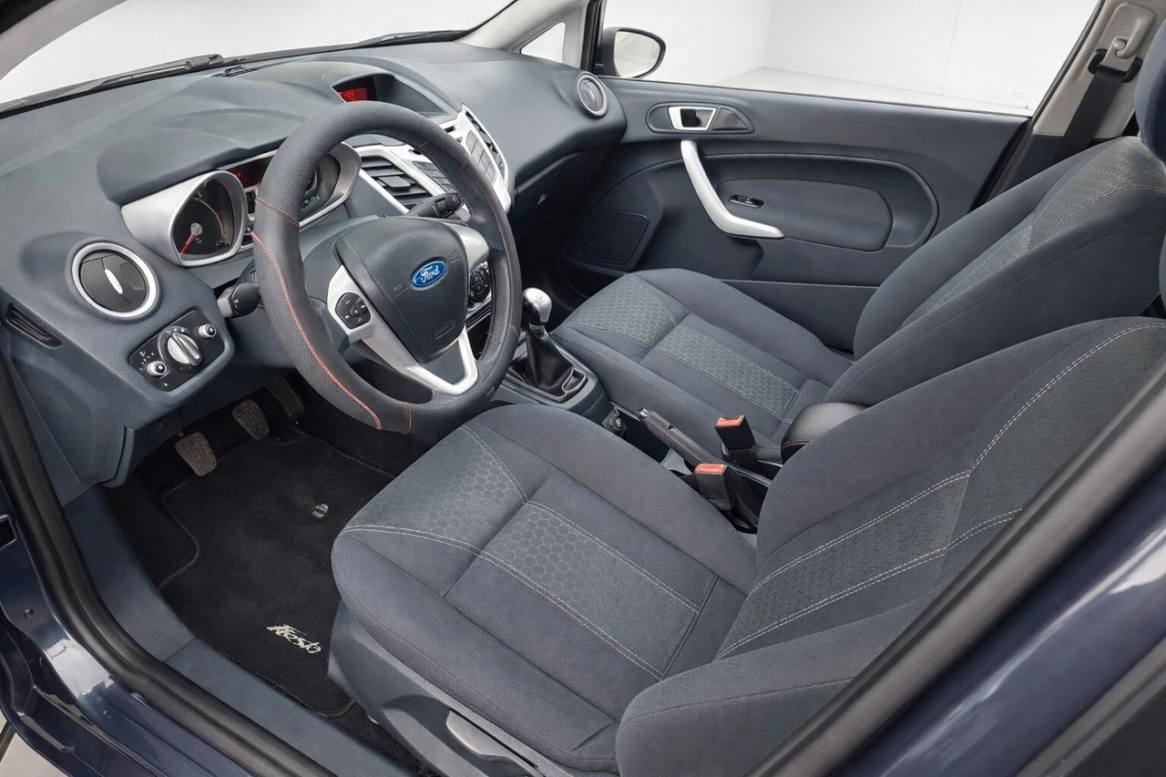 Ford Fiesta 1.4 TDCi 70CV 2012 5 porte Titanium KM CERTIFICATI