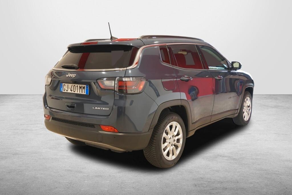 JEEP COMPASS 1.6 M-JET 16V 130CV 6M. 2WD LIMITED ( FARI LED - COCKPIT - ADAPTIVE CRUISE - PELLE - MIRROR - PDC - TELECAMERA POST. )