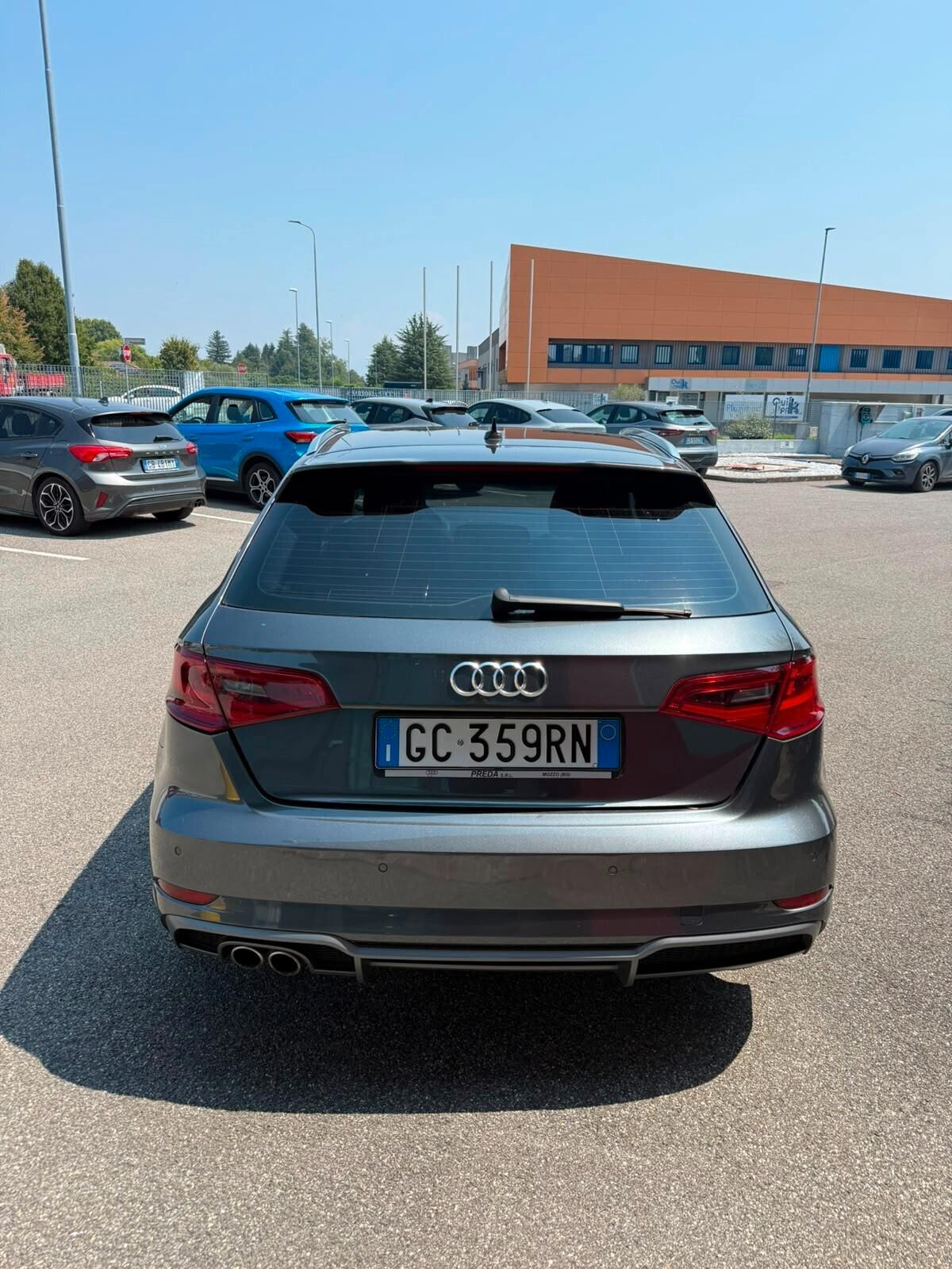 Audi A3 SPB 2.0 TDI 184 CV quattro Stronic Ambition SLINE EDITION