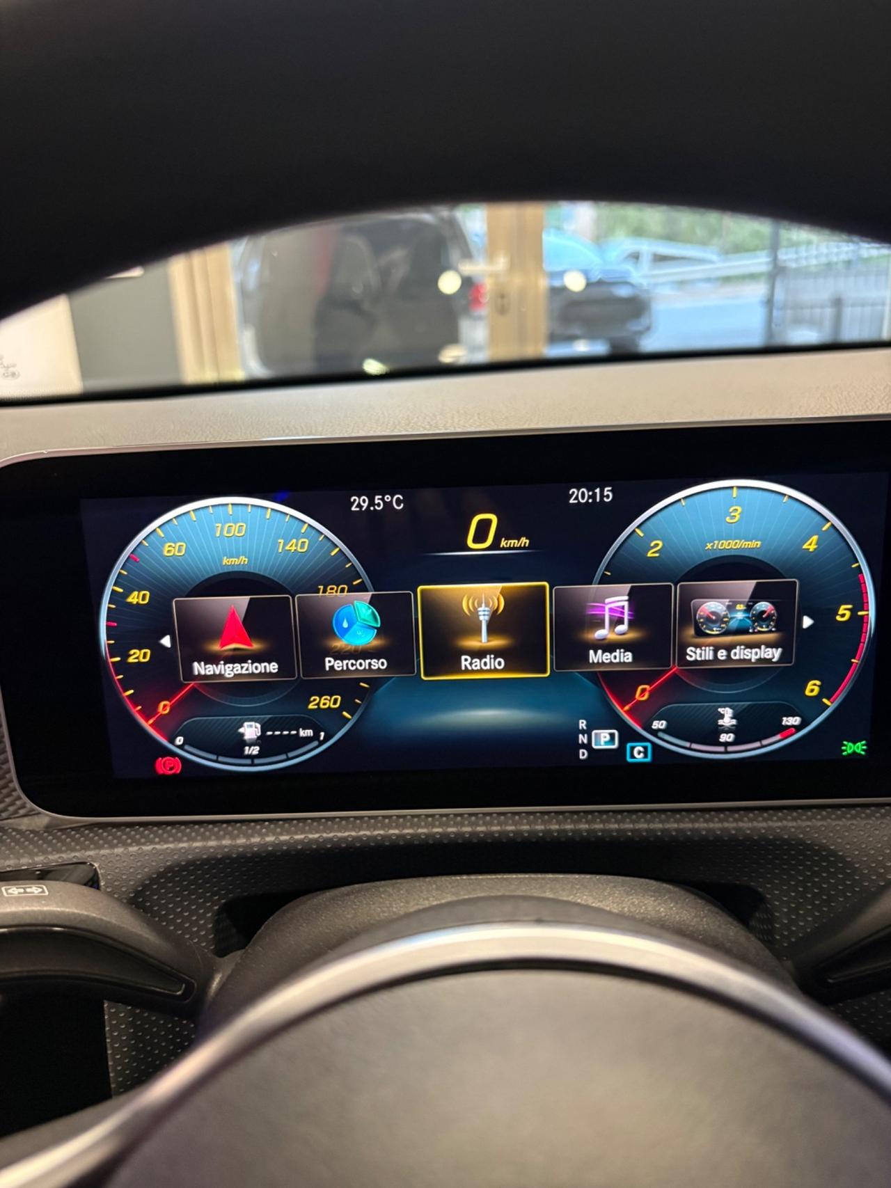 Mercedes classe A 180D Automatic luci ambient
