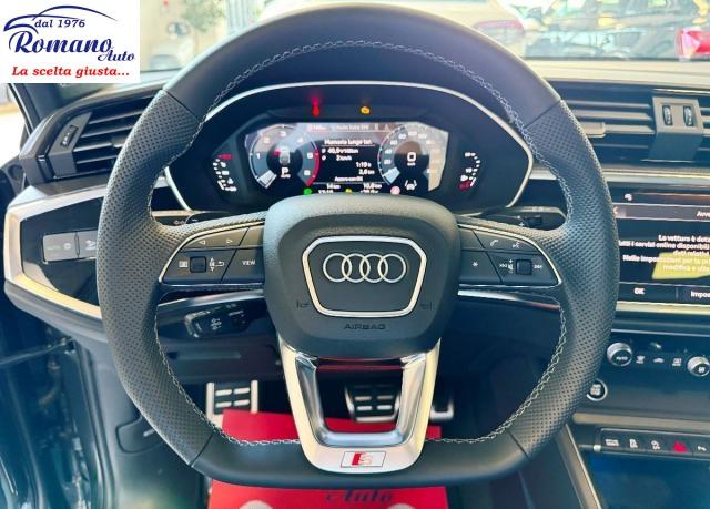 AUDI - Q3 Sportback -40 TDI qu. S tr. S line edition#TETTO APRIBILE!FARI FULL LED!