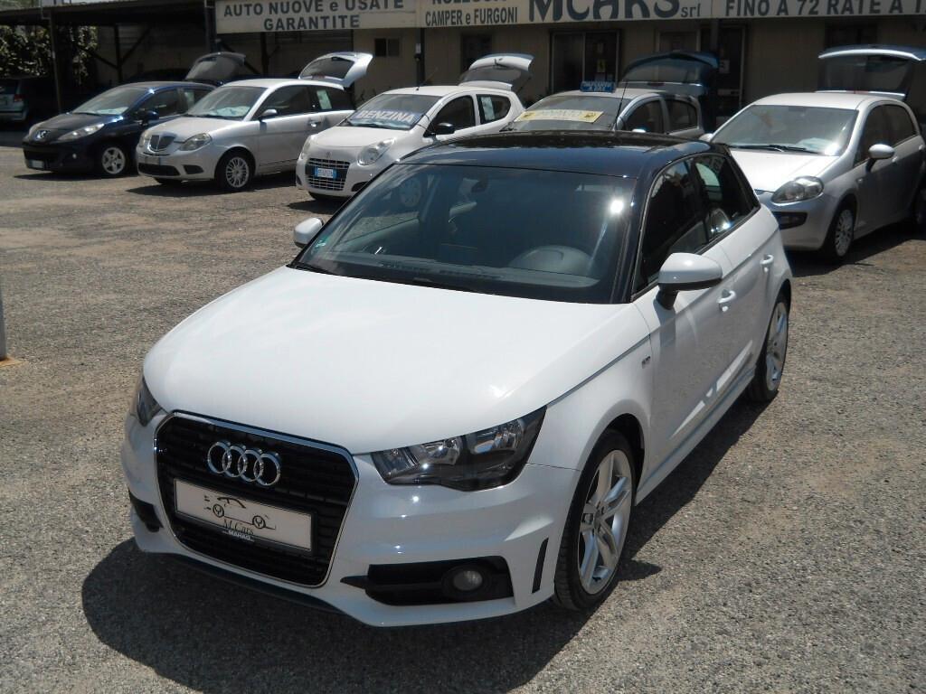 Audi A1 SPB 1.6 TDI 105 CV S-LINE- PELLE -NAVI- PLUS