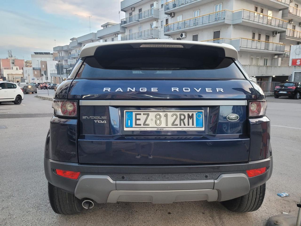 Land Rover RR Evoque 2.2 TD4 Prestige * 2015 * Bicolore blu tetto bianco * Garantita 12 Mesi