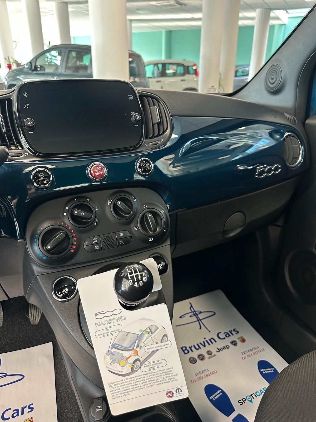 Fiat 500 1.0 Hybrid Dolcevita 2024 km aziendale