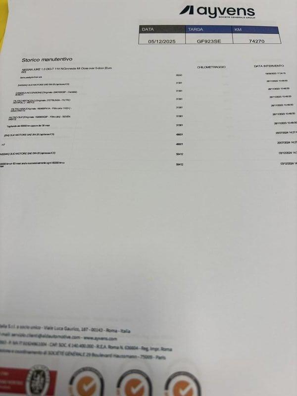 Nissan Juke 1.0 DIG-T 114 Mt N-Connecta