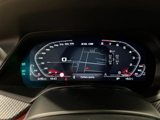 BMW X6 M Competition-22"-TettoSky-Pelle totale-Head Up-IVA